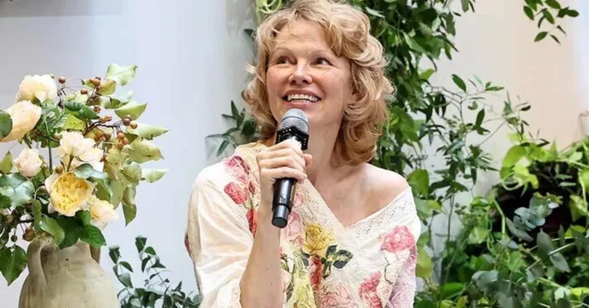 Inside Pamela Anderson's 'magical' garden oasis
