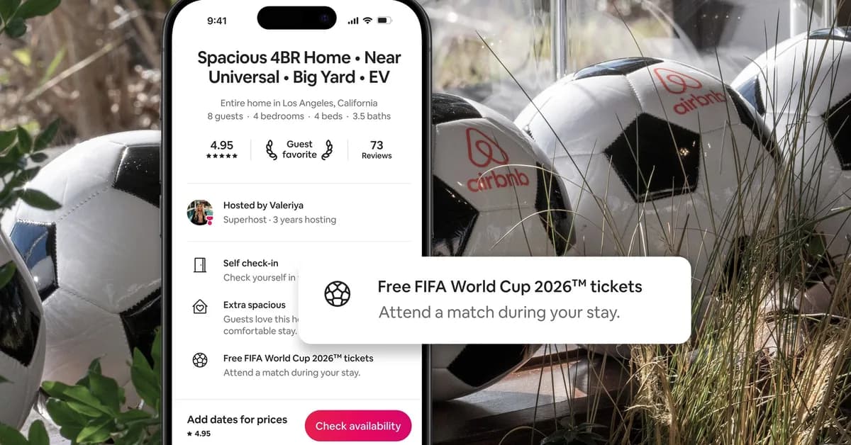 Looking To Score Free World Cup Tickets? Renting a Home Could Help You Snag Them