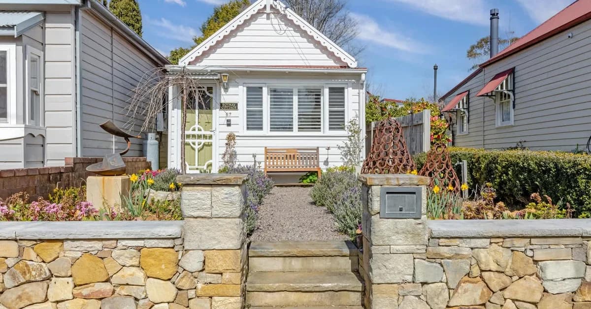 Historic coal miners cottage hits market in iconic mountains village