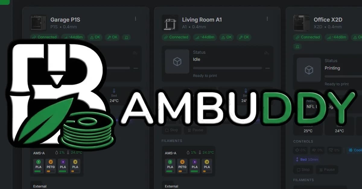 Bambuddy Says Bye to Bambu Lab Cloud Services