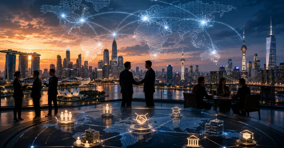 Global expansion is no longer about reducing information costs, it's about reducing trust costs