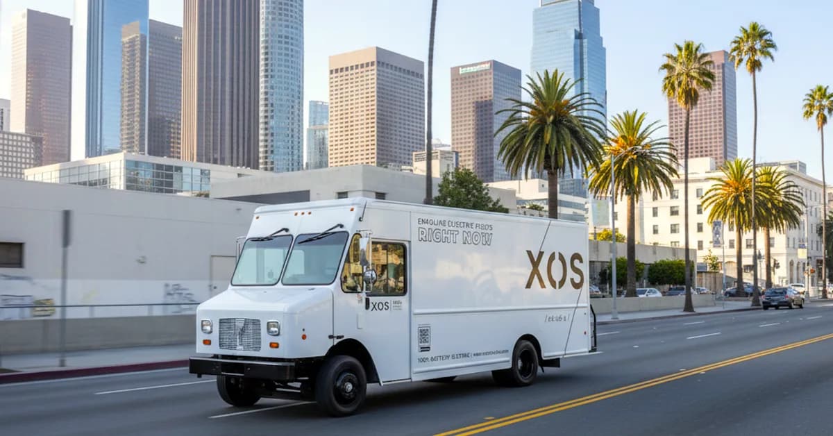 Xos new Class 6 MDEV approaches diesel price parity at just $99,000
