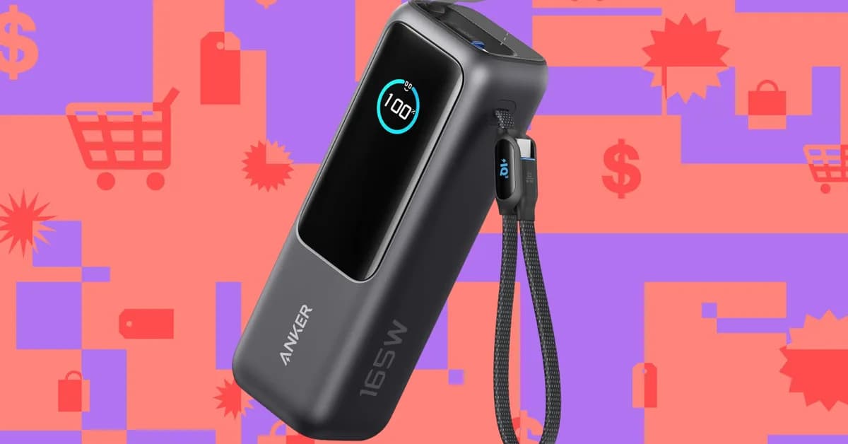 Anker's travel-friendly Laptop Power Bank has returned to its best price of the year