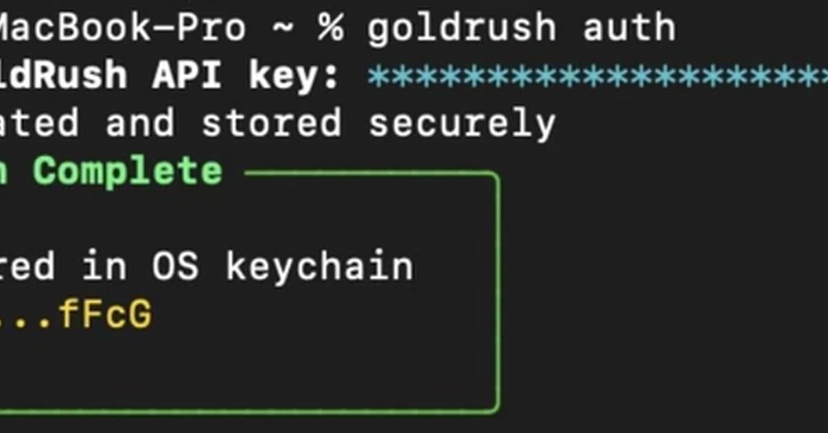 How to Use GoldRush MCP Server with Claude Code to Analyze Blockchain Data