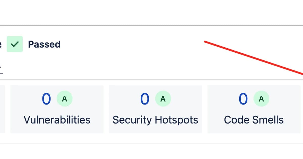 Zero Changes Passed Our Quality Gate