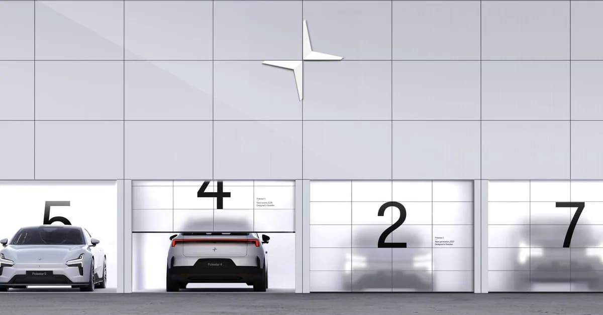 Polestar unveils a station wagon version of the 4
