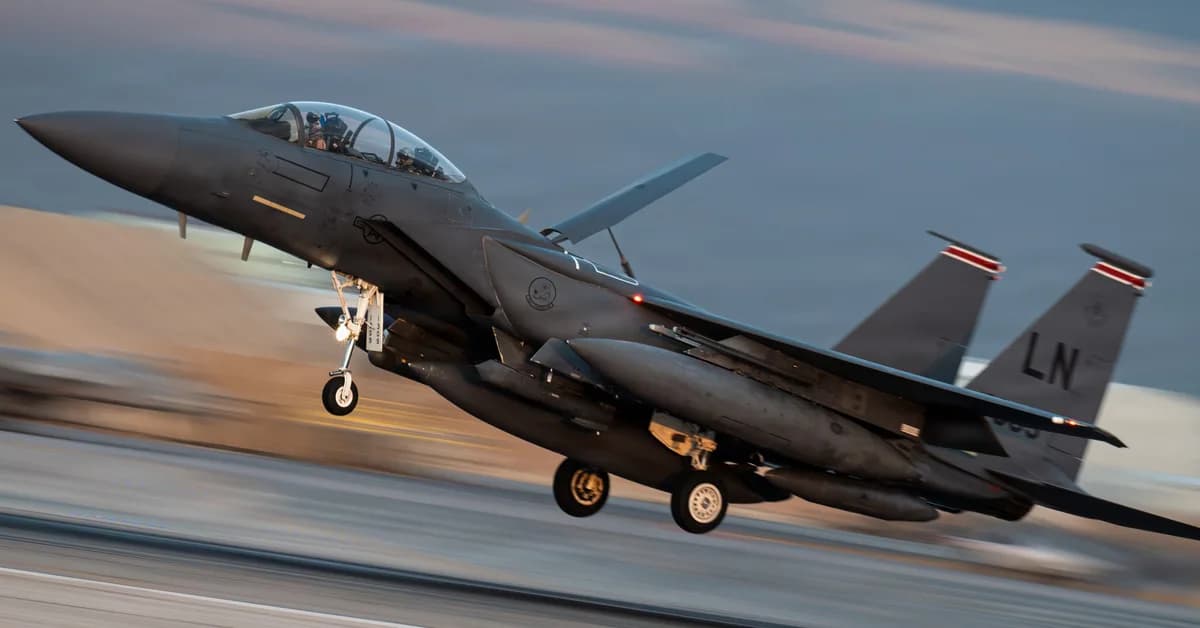 The F-15E Strike Eagle, shot down over Iran, is one of the Air Force's fastest, most versatile jets. Take a closer look.