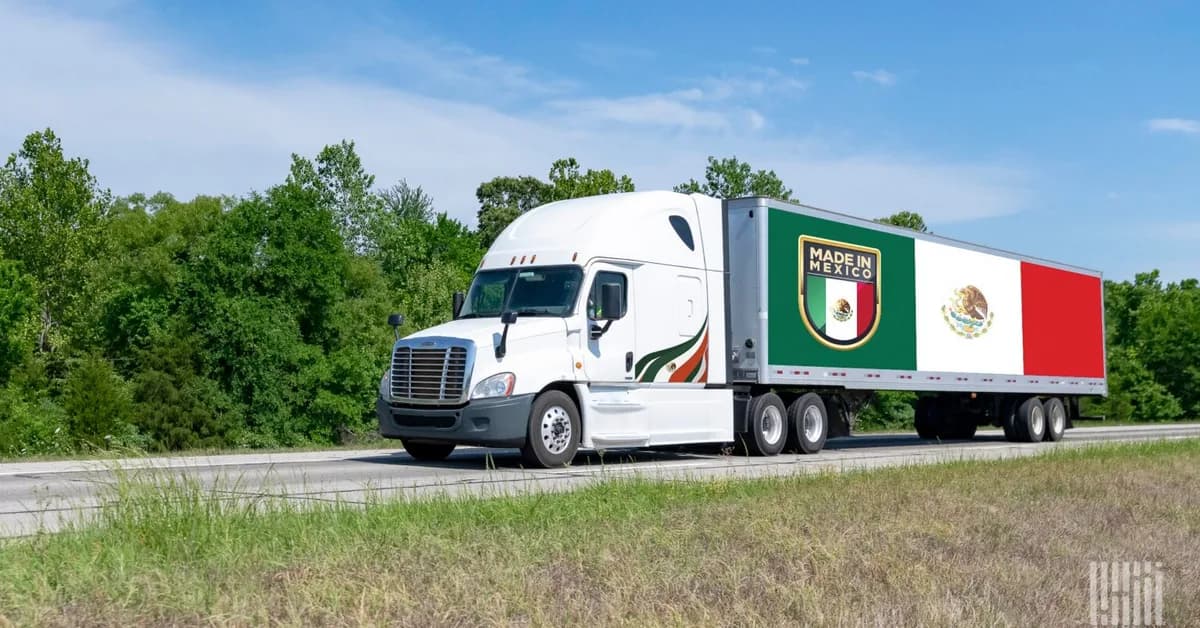 Borderlands Mexico: Exports of Mexican-made heavy-duty trucks to US roar back