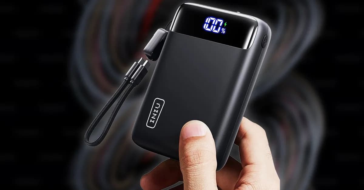 This Iniu 20,000 Power Bank Quadruples Your Nintendo Switch 2 Play Time For Less Than $20
