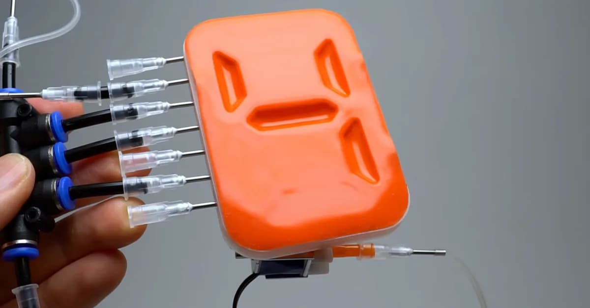 A Suction-Driven Seven-Segment Display