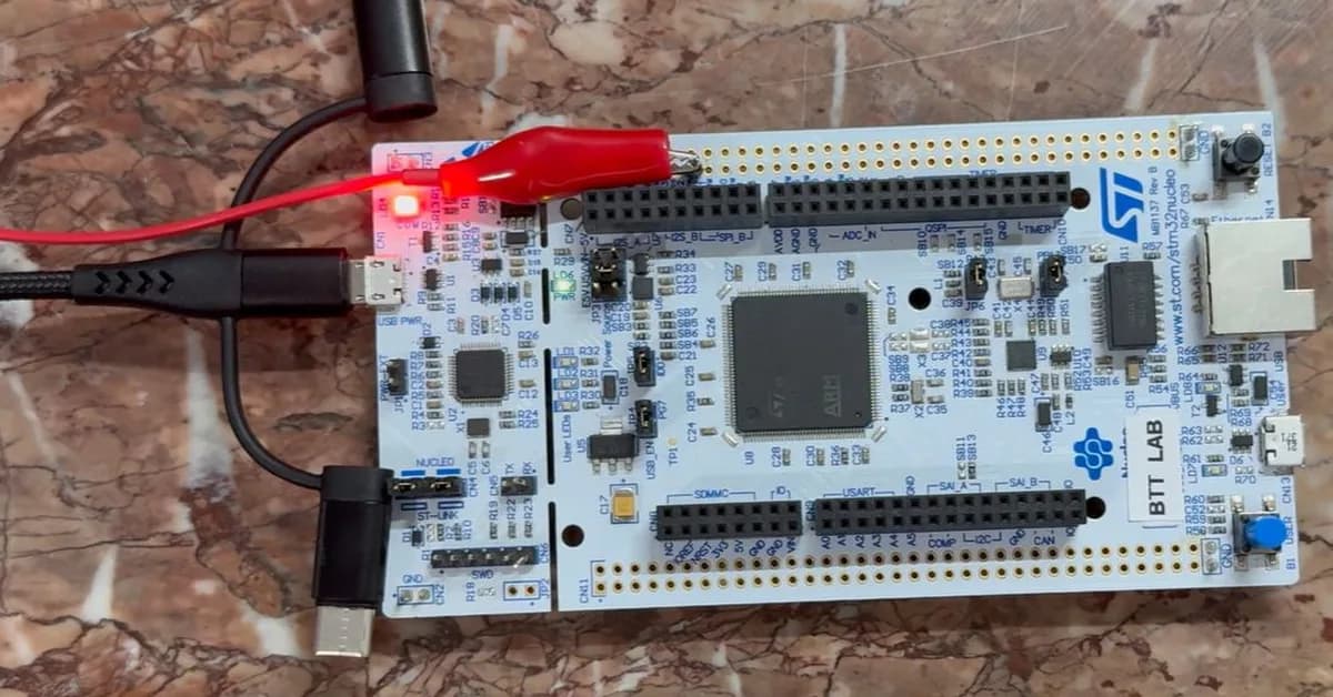 Simple DIY STM32 Oscilloscope Project