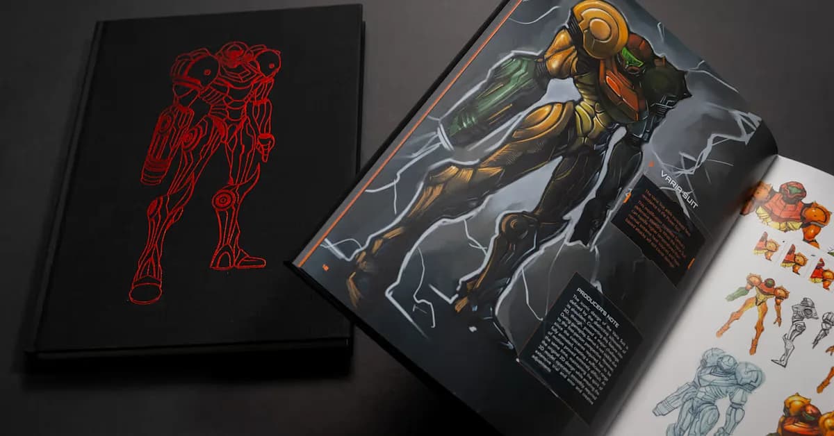 Piggyback's fantastic Metroid Prime art book is nearly 30 percent off