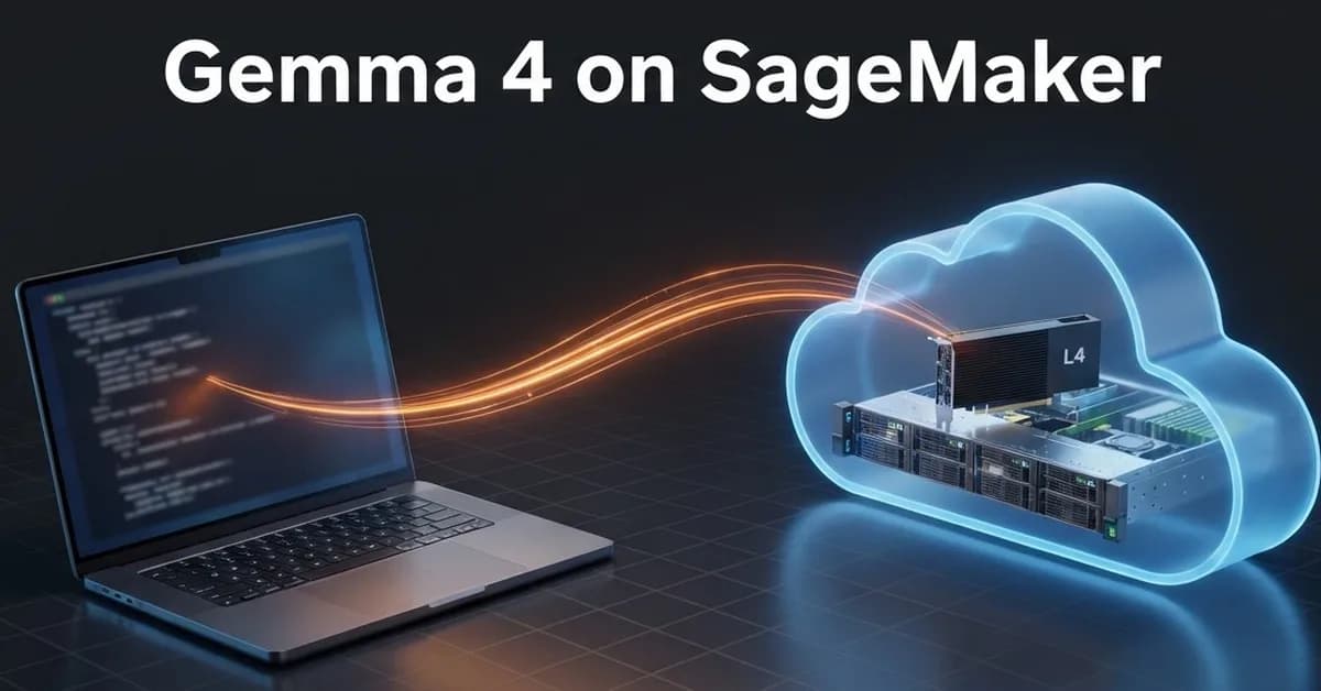 Gemma 4 on an Amazon SageMaker Endpoint: AWS CLI, NVIDIA L4, and an MCP Server