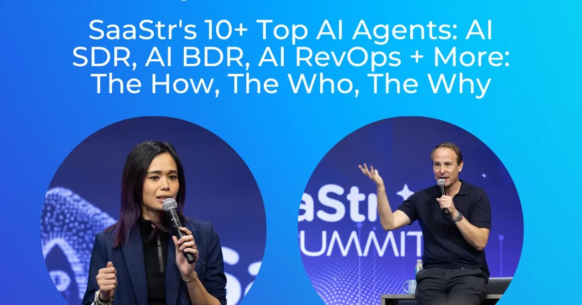 10 Things to Know Before You Deploy Your First AI SDR: The Very Latest with SaaStr's Jason and Amelia