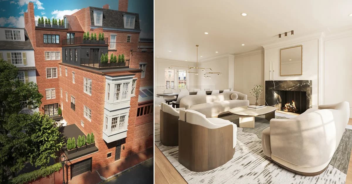 $22 Million Historic Beacon Hill Townhome Sale Sets Boston Record