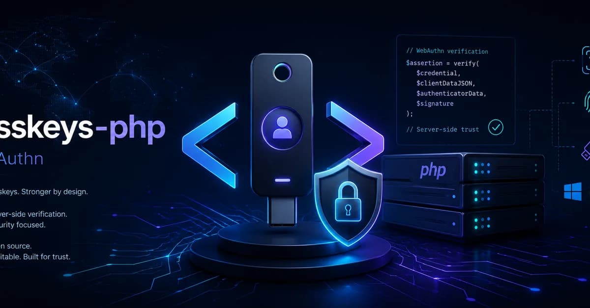 Open-Sourcing passkeys-php: A Security-Focused WebAuthn Library for PHP