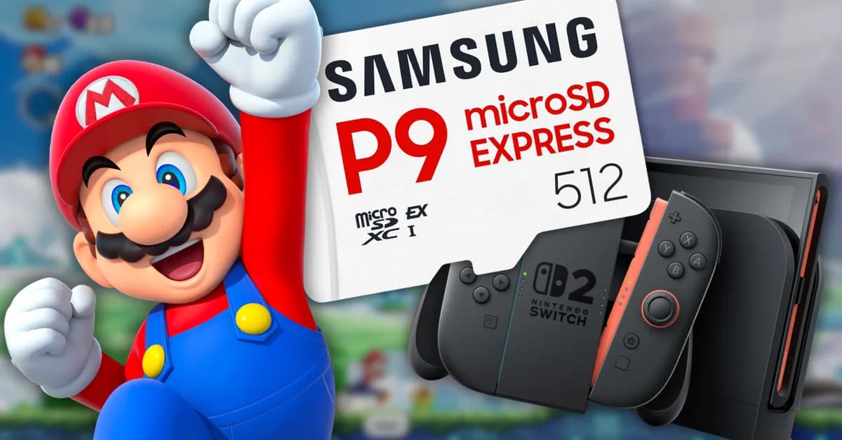 Switch 2 Storage Deal: Get a 512GB Memory Card for $99.99