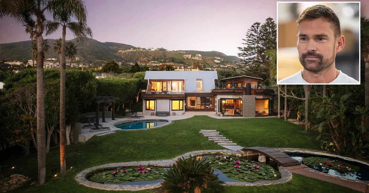 EXCLUSIVE: 'American Pie' Star Seann William Scott Lists Malibu Estate He Helped Remodel for $17.5 Million