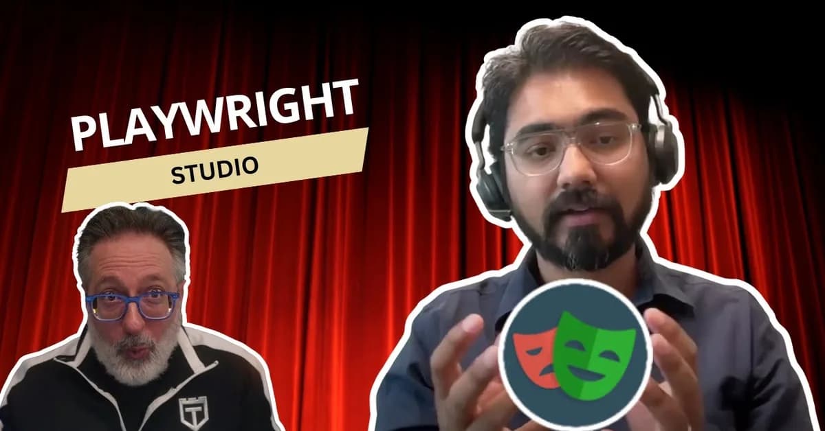 Playwright Studio from AIQEAcademy