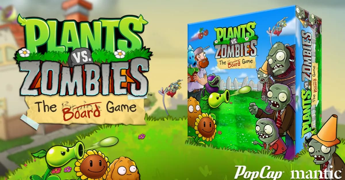 Plants vs. Zombies: The Board Game Prepares to Launch on Kickstarter