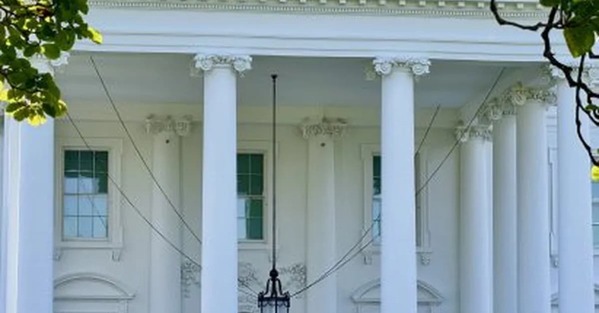 Corinthian columns proposed for White House to match ballroom extension