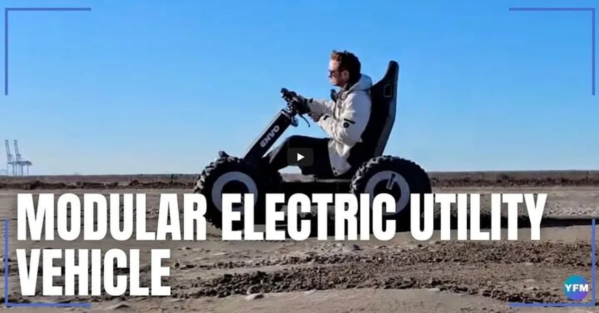 Modular Electric Utility Vehicle for Work and Play