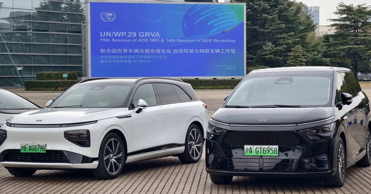 XPENG Demonstrates Real-World AI Driving To Global Delegates At UN Vehicle Regulation Harmonization Forum In China