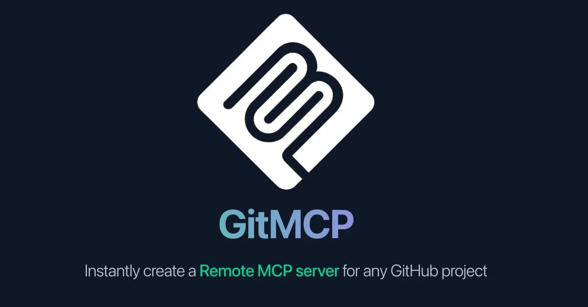 GitMCP - Zero-Setup Documentation From Any GitHub Repo