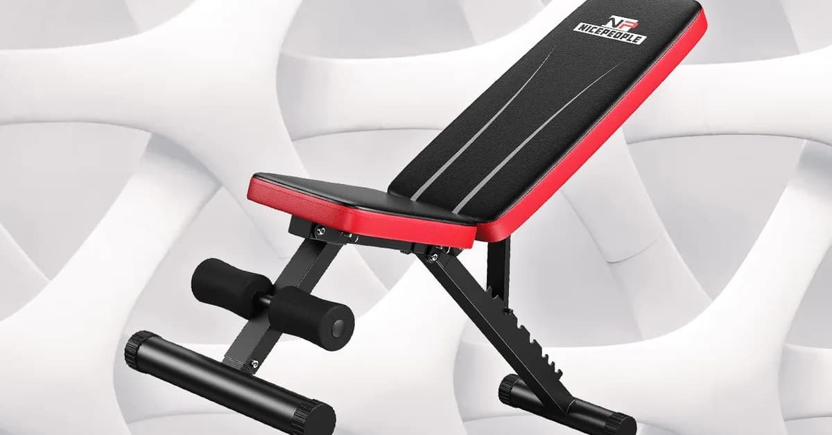 Expand Your Home Gym With This Adjustable Weight Bench for Just $41 Shipped on Amazon