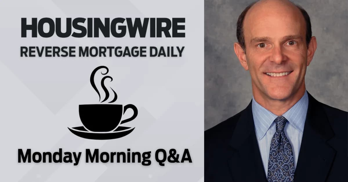 New View's Michael McCully on the drivers of reverse mortgage M&A