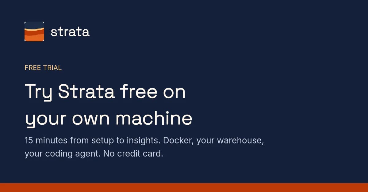Show HN: Strata - an expressive semantic layer that can say no to your LLM