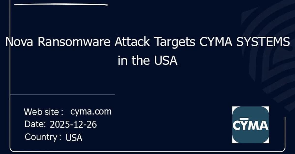 Nova Ransomware Group Targets Asian Lite International