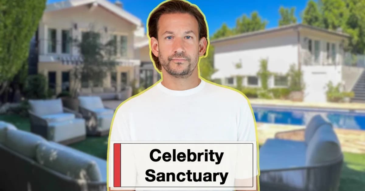 'Million Dollar Listing' Star James Harris Opens Up Outdoor Oasis at L.A. Home Where He's Finding Balance Amid 'Whirlwind' New Chapter