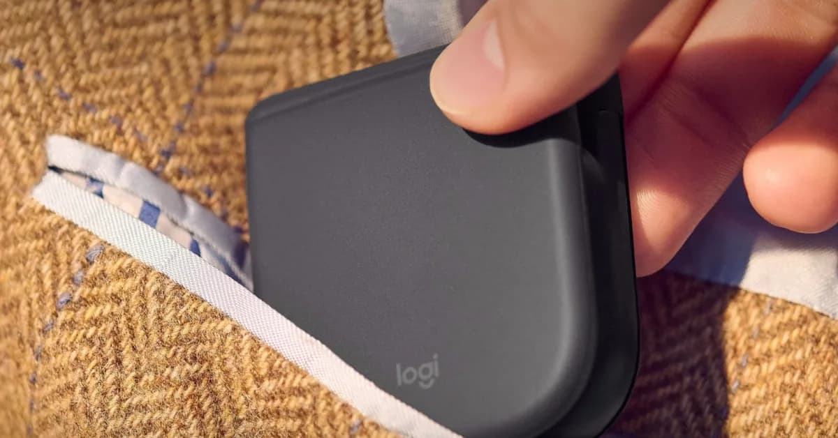Logitech's tiny folding mouse improves upon the laptop trackpad