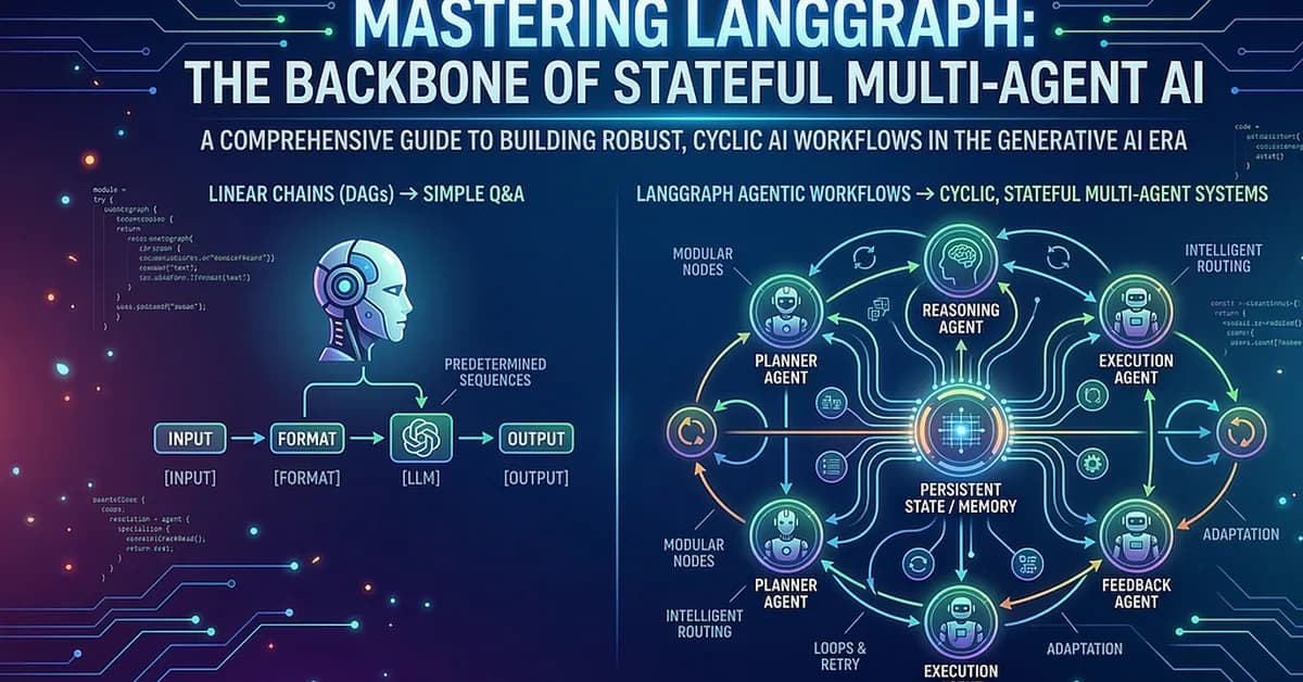Mastering LangGraph: The Backbone of Stateful Multi-Agent AI