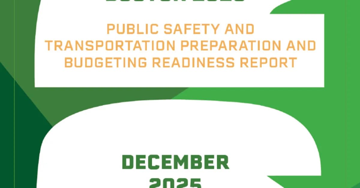 2026 FIFA World Cup: What Public Safety Officials Need to Know