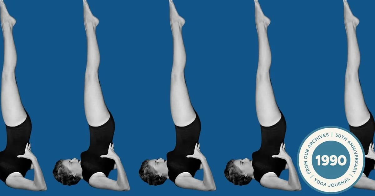 This Inversion Invites You to Get Quiet and Release Tension