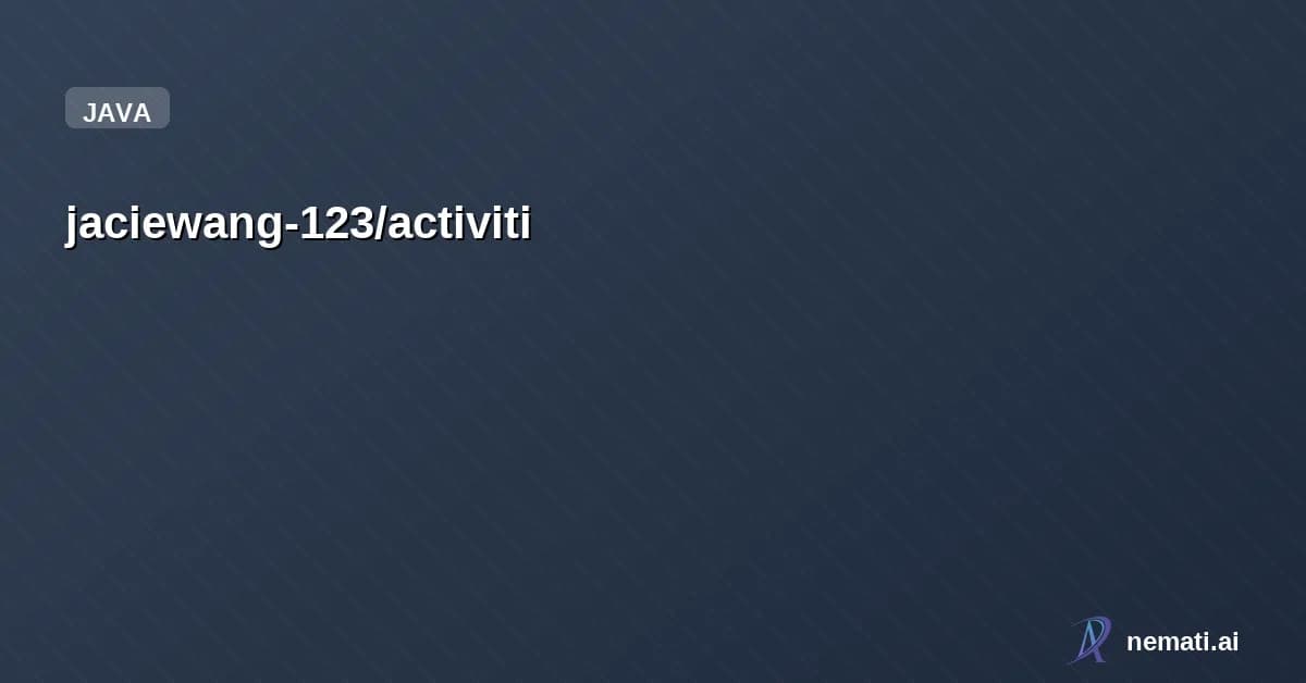 jaciewang-123/activiti