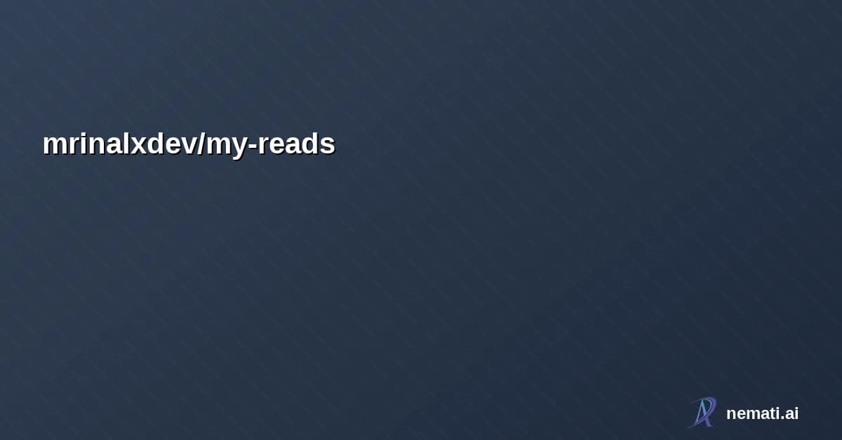 mrinalxdev/my-reads — Listing out all the best technical blogs company wise