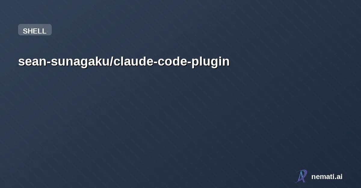 sean-sunagaku/claude-code-plugin