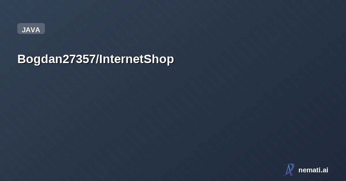 Bogdan27357/InternetShop