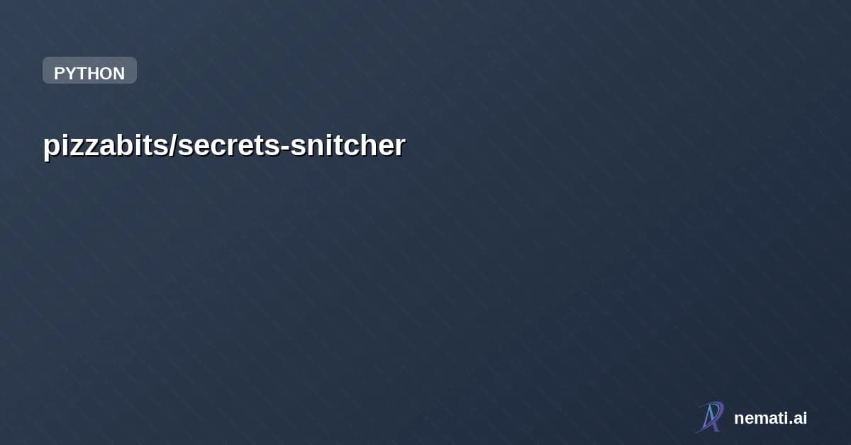 pizzabits/secrets-snitcher — 300 lines eBPF tool that shows which pods are reading your K8s secrets and how o