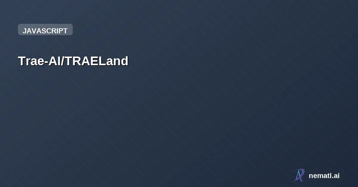 Trae-AI/TRAELand — TRAELand - Year of the Horse Temple Fair is a 2D pixel-art top-down game set dur