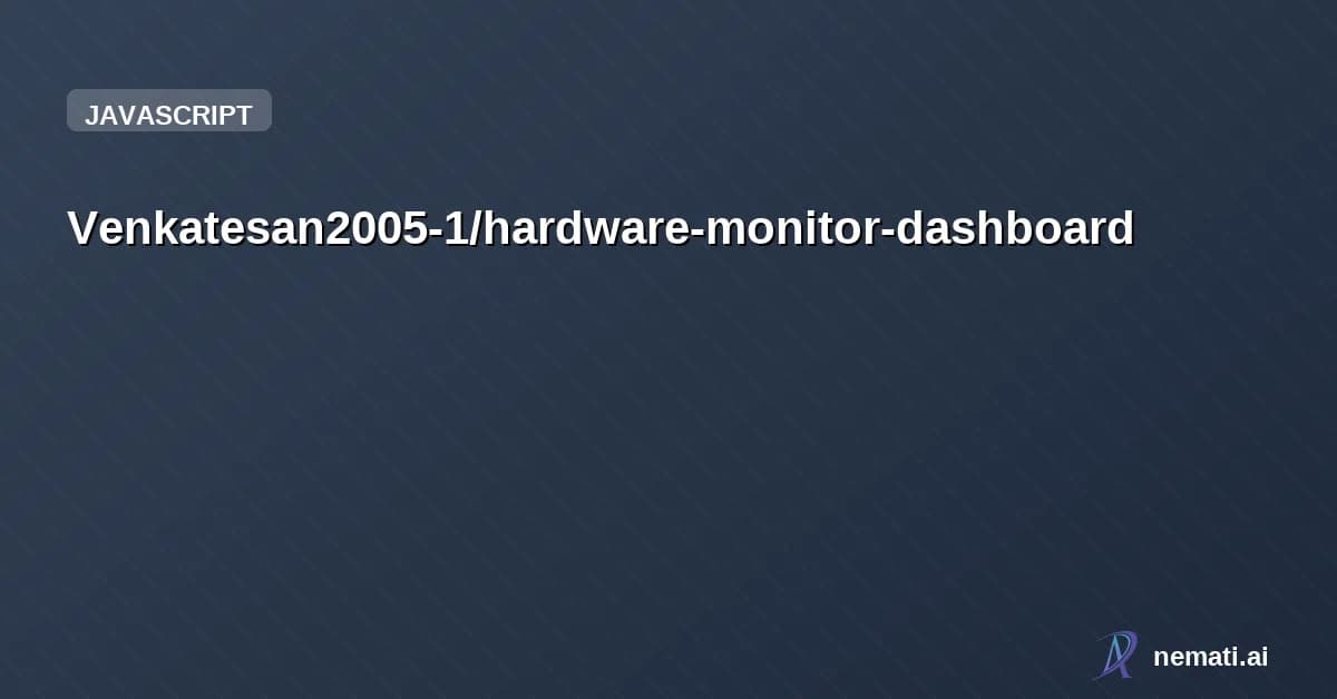 Venkatesan2005-1/hardware-monitor-dashboard