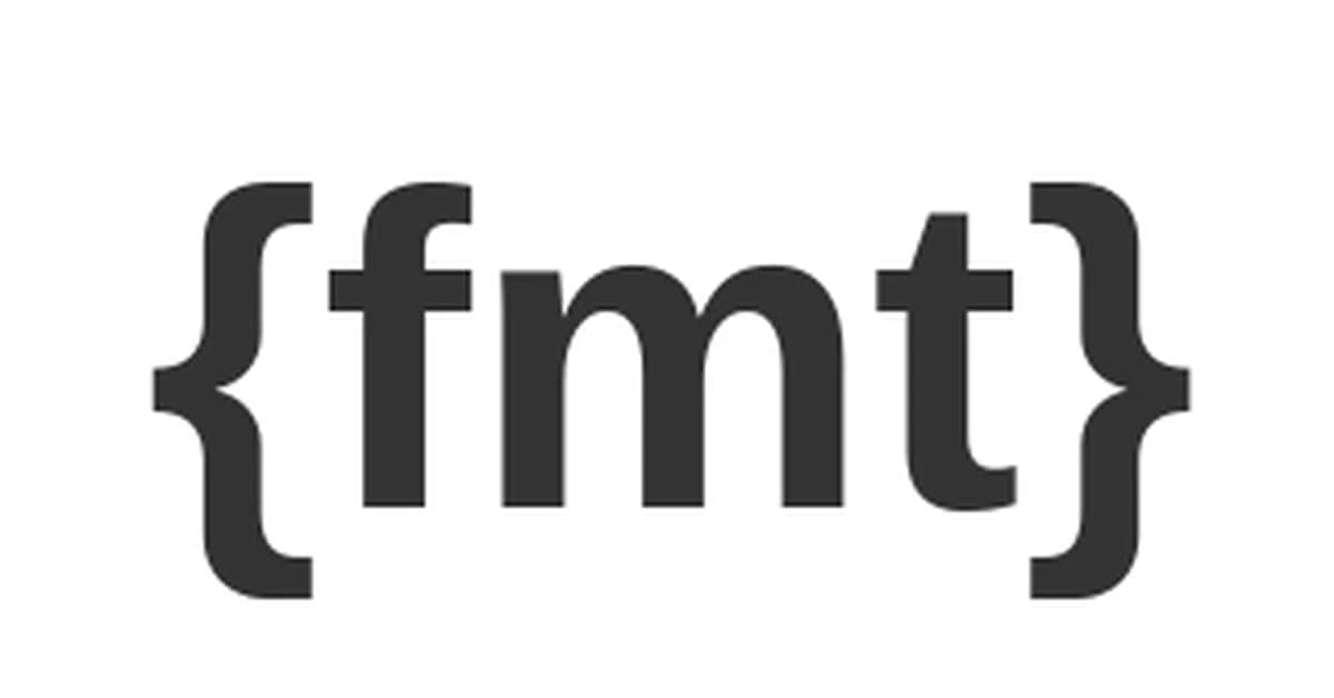 fmtlib/fmt — A modern formatting library