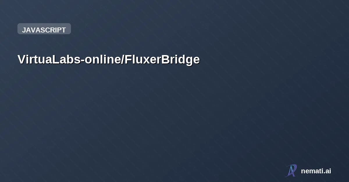 VirtuaLabs-online/FluxerBridge