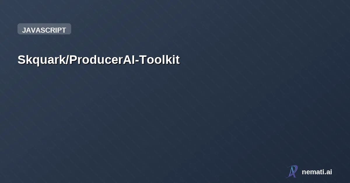 Skquark/ProducerAI-Toolkit