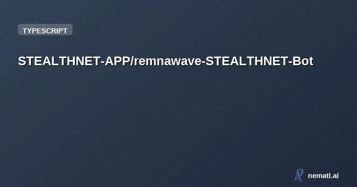 STEALTHNET-APP/remnawave-STEALTHNET-Bot