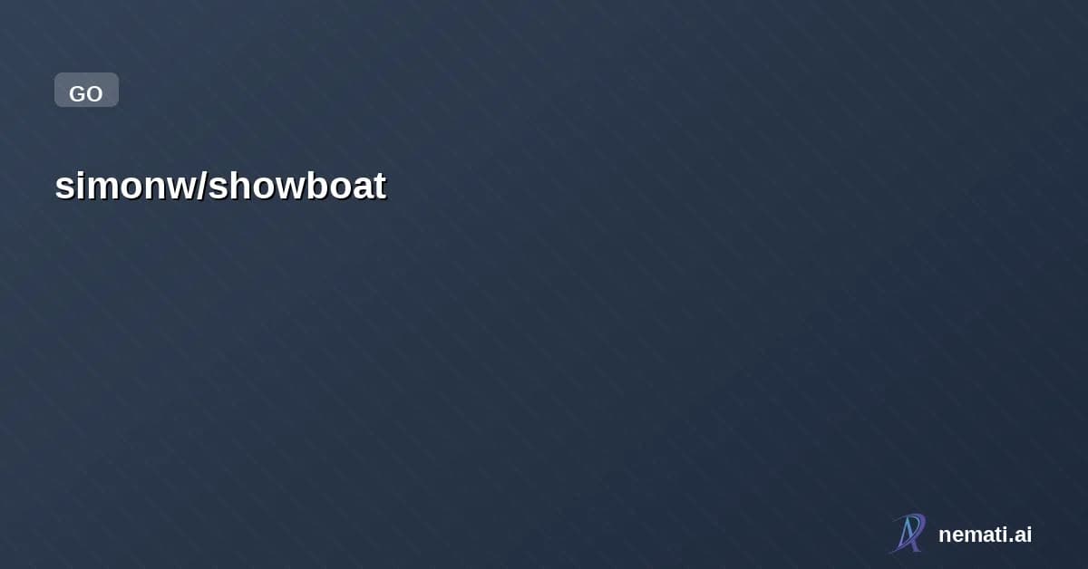 simonw/showboat — Create executable documents that demonstrate an agent's work