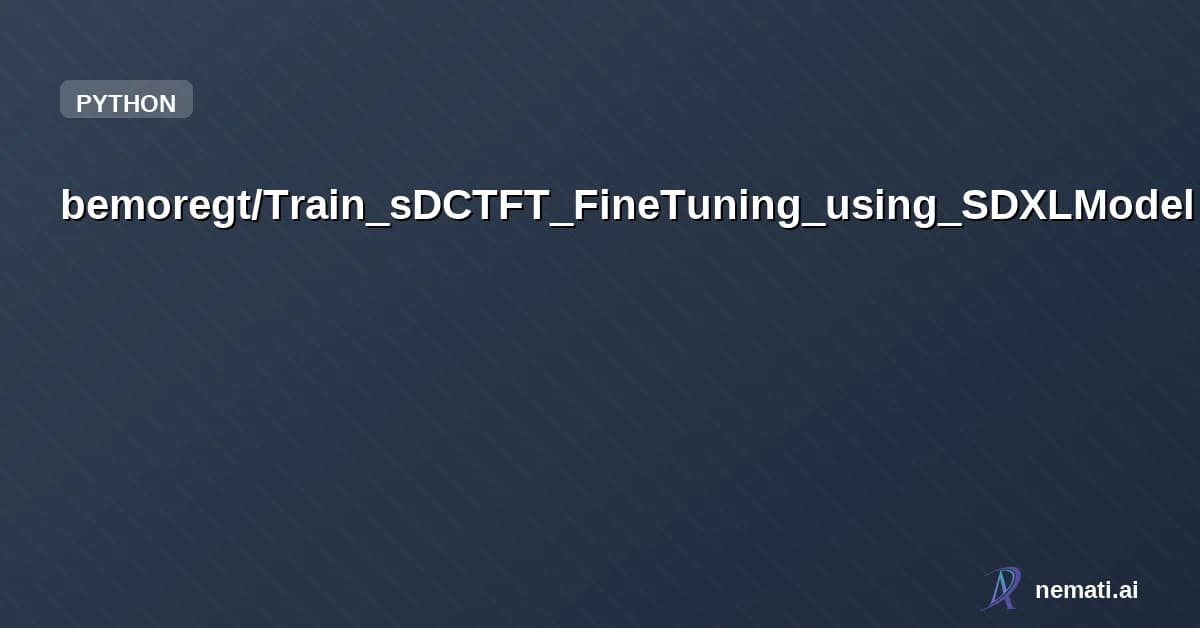 bemoregt/Train_sDCTFT_FineTuning_using_SDXLModel — selective DCT FineTuning